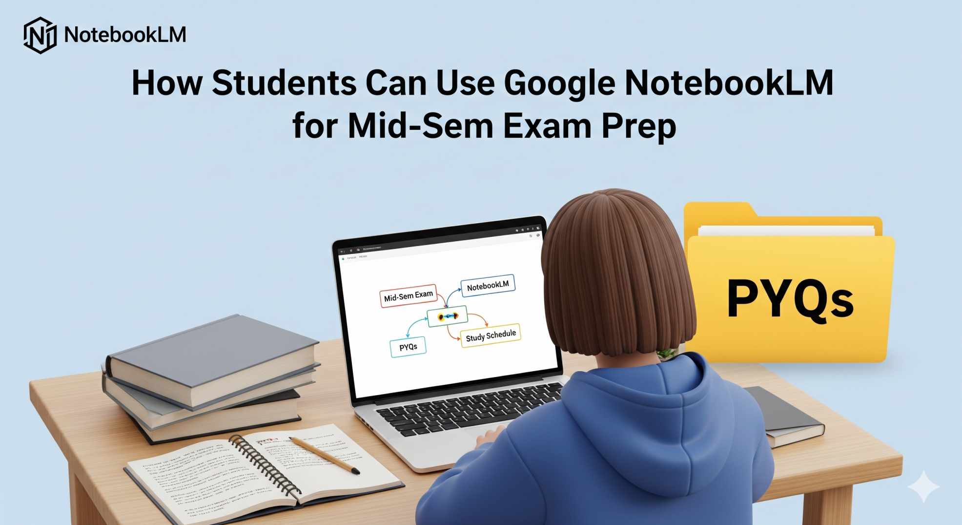 Banner for How Students Can Use NotebookLM During Mid-Sem Exams