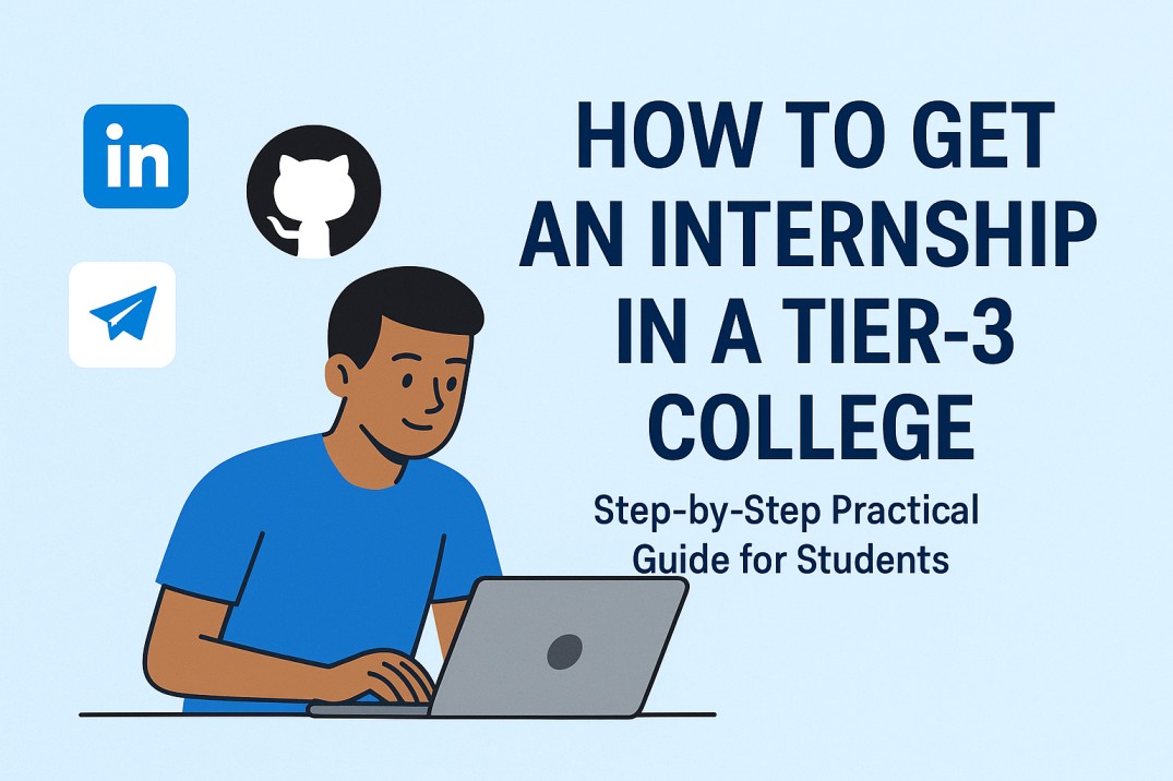 Banner for How to Get an Internship in a Tier-3 College: A Complete Step-by-Step Guide