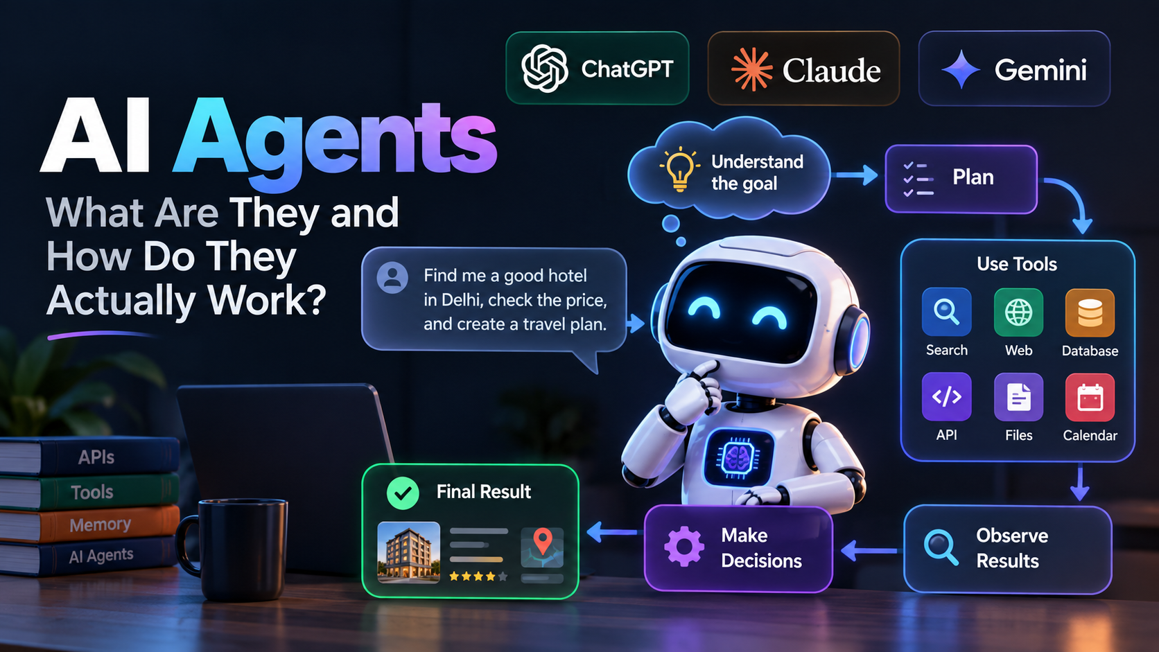Banner for AI Agents — What Are They and How Do They Actually Work?
