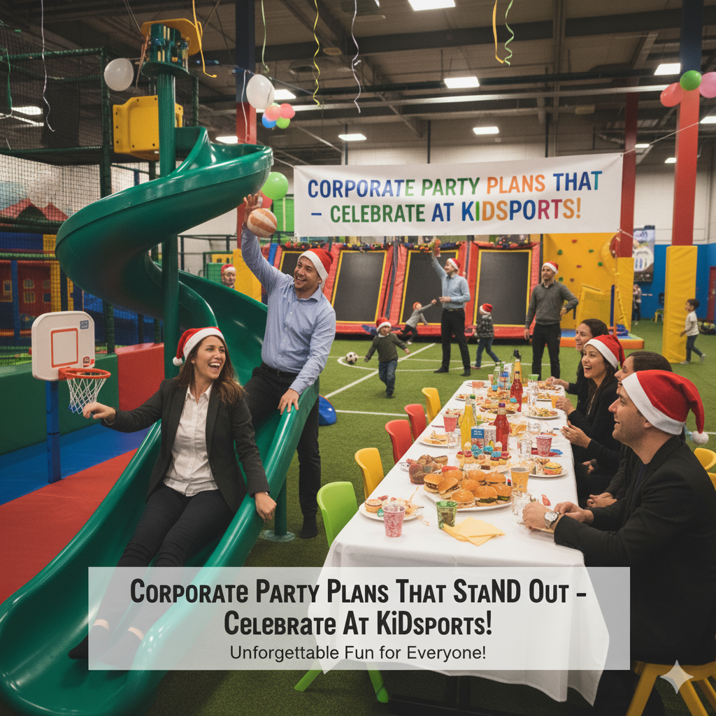 Corporate Party Plans That Stand Out – Celebrate at Kidsports