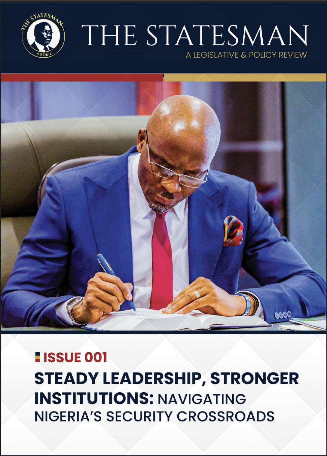 The Statesman Issue 001 Cover