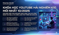 Khóa Học Youtube Hải Nghiêm K10 Mới Nhất 10/2025