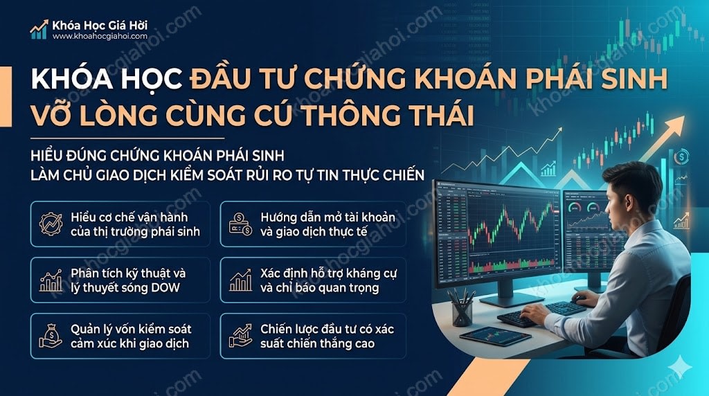 Khóa Học Đầu Tư Chứng Khoán Phái Sinh Vỡ Lòng Cùng Cú Thông Thái