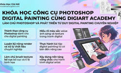 Khóa Học Công Cụ Photoshop - Digital Painting Cùng Digiart Academy