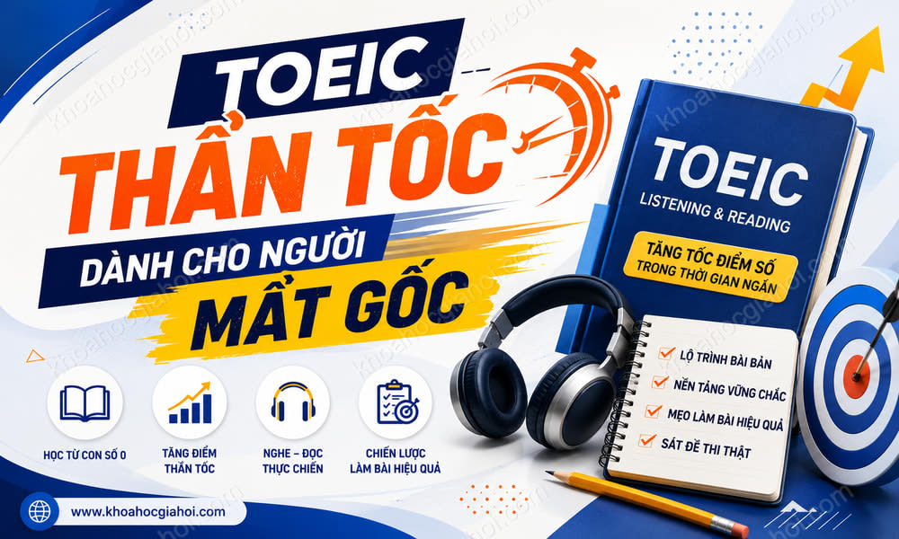 Toeic Thần Tốc Dành Cho Người Mất Gốc