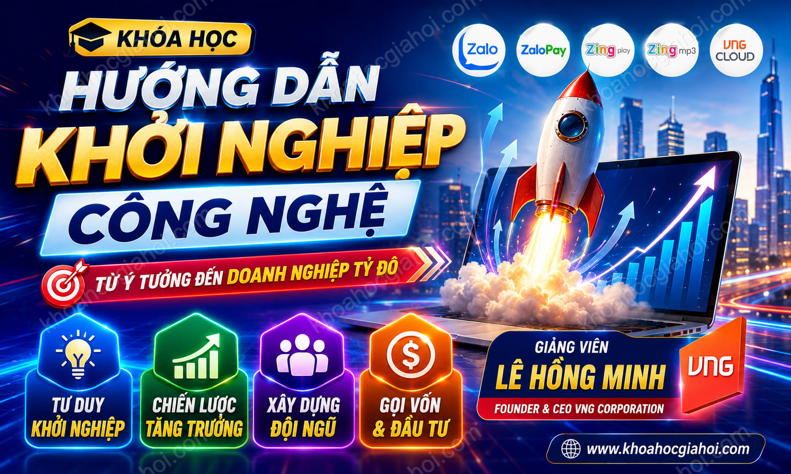 Khóa Học Hướng Dẫn Khởi Nghiệp Công Nghệ