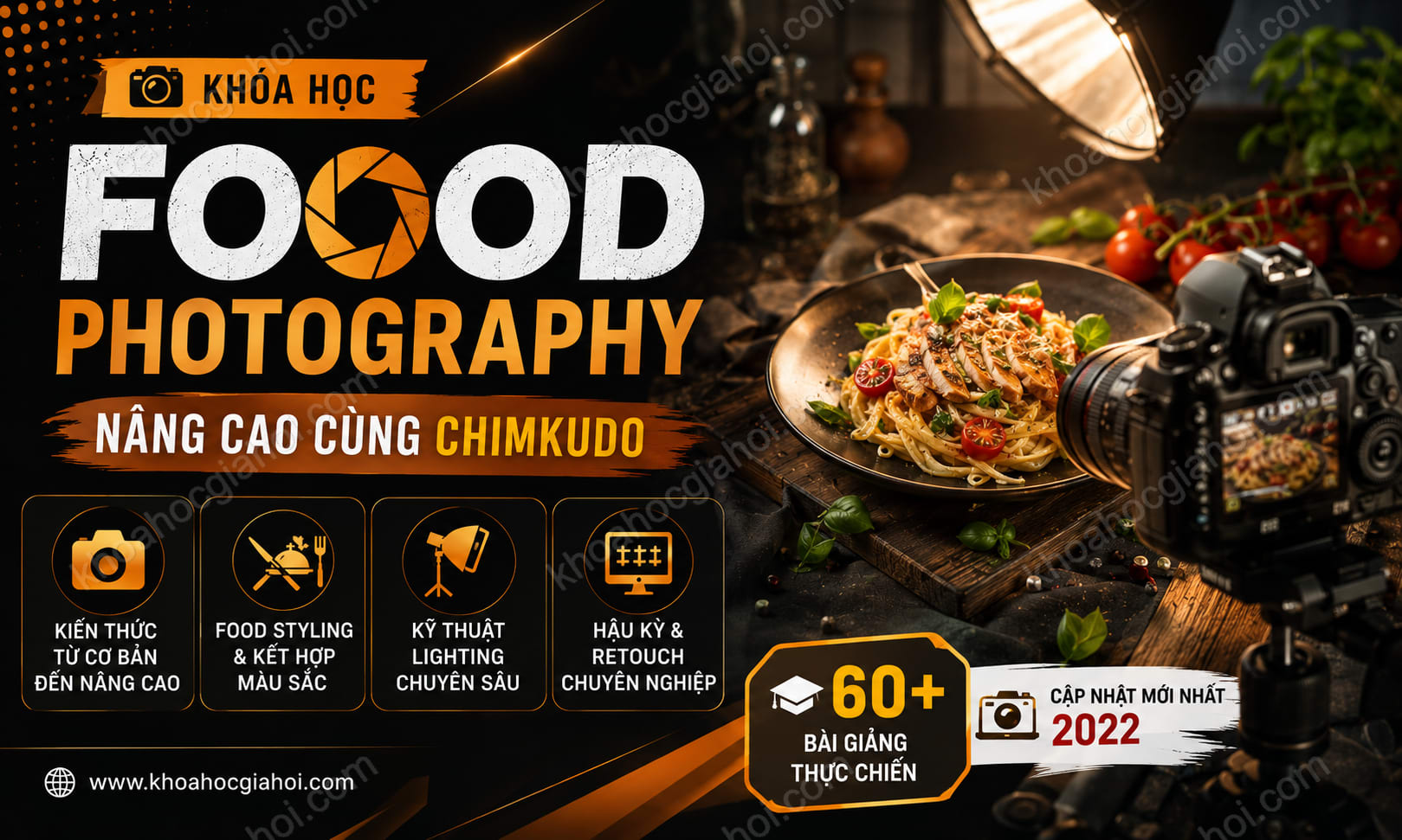 Khóa Học Food Photography Nâng Cao Cùng Chimkudo
