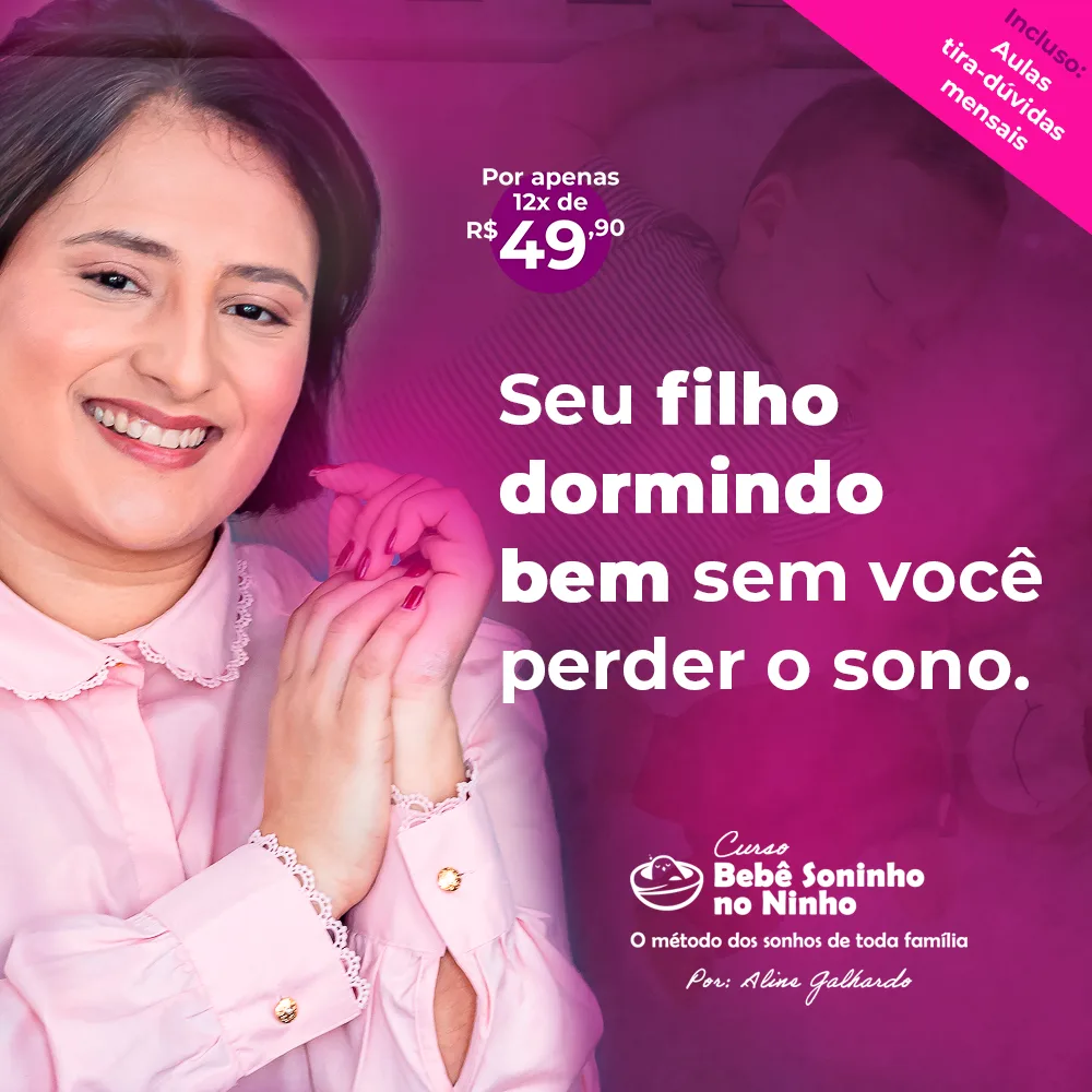 Curso Bebê Soninho no Ninho grátis