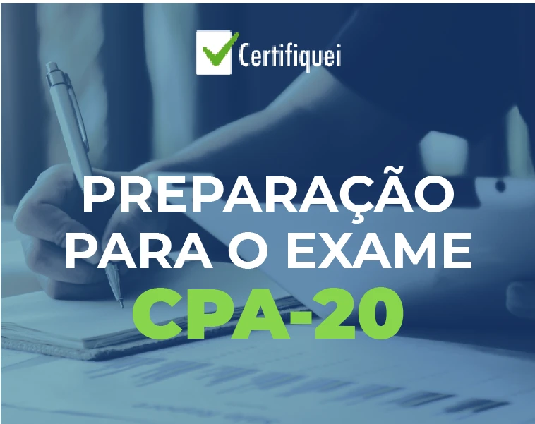 Imagem do curso Certifiquei: Curso Preparatório para o Exame do CPA-20