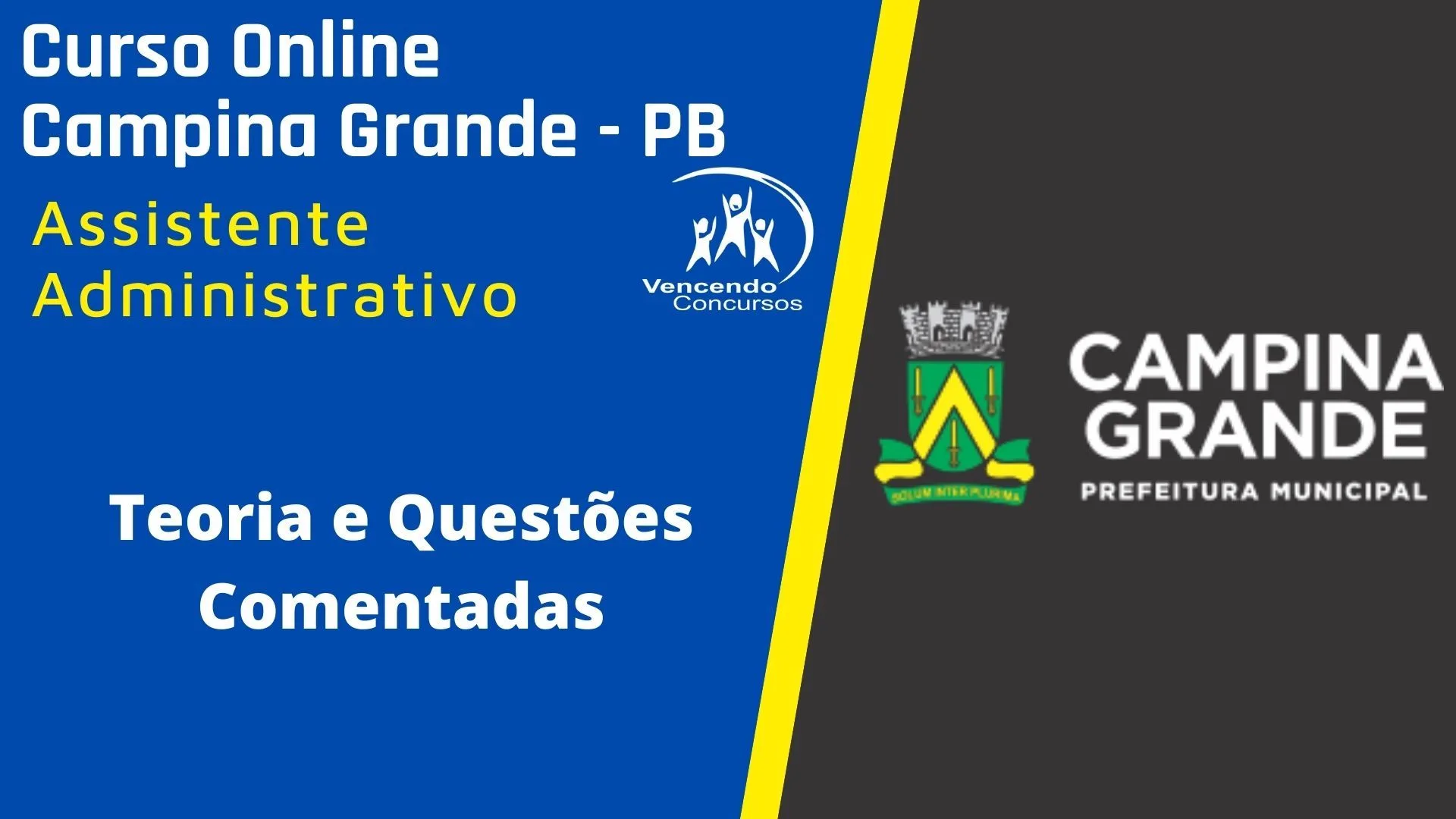 Imagem do curso Gabaritando Campina Grande - PB - Assistente Administrativo
