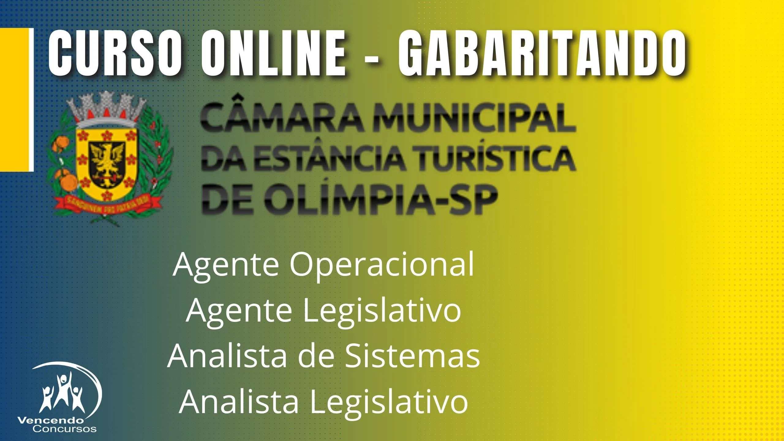 Imagem do curso GABARITANDO CÂMARA DE OLIMPIA