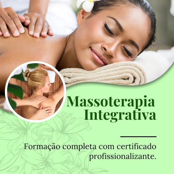 Imagem do curso  Massoterapia Integrativa | Formação Profissional