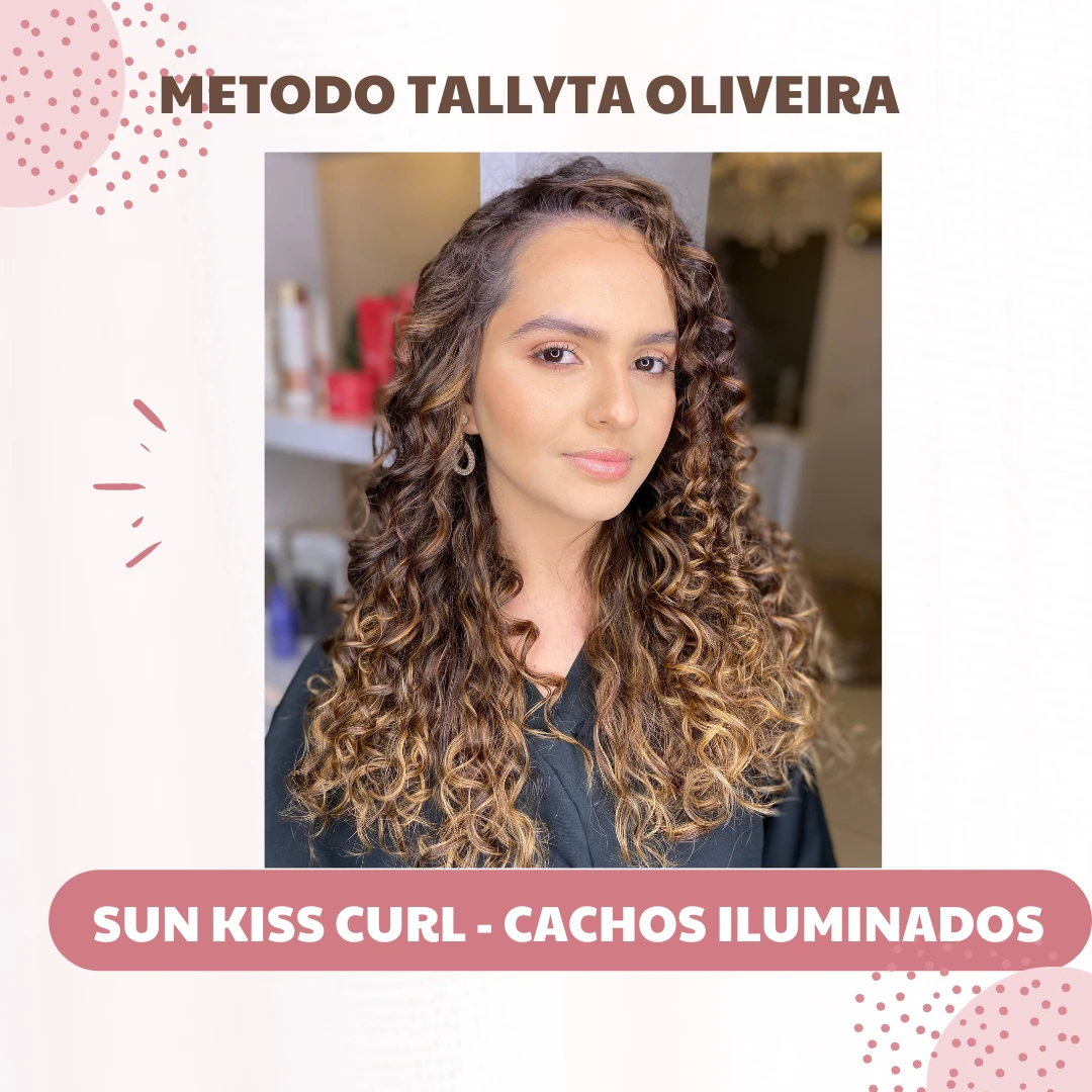 Imagem do curso METODO TALLYTA OLIVEIRA - TECNICA SUN KISS CURL (CACHOS MORENA ILUMINADA)
