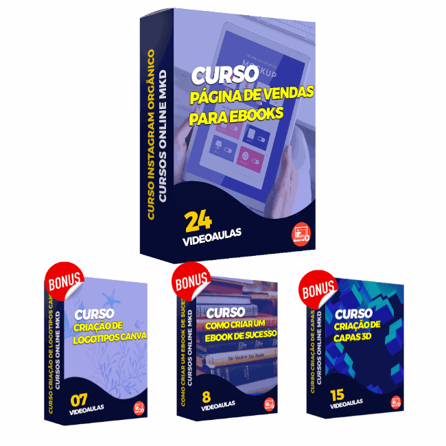 Imagem do curso CURSO CRIAÇÃO DE PAGINAS DE VENDAS PARA E-BOOKS