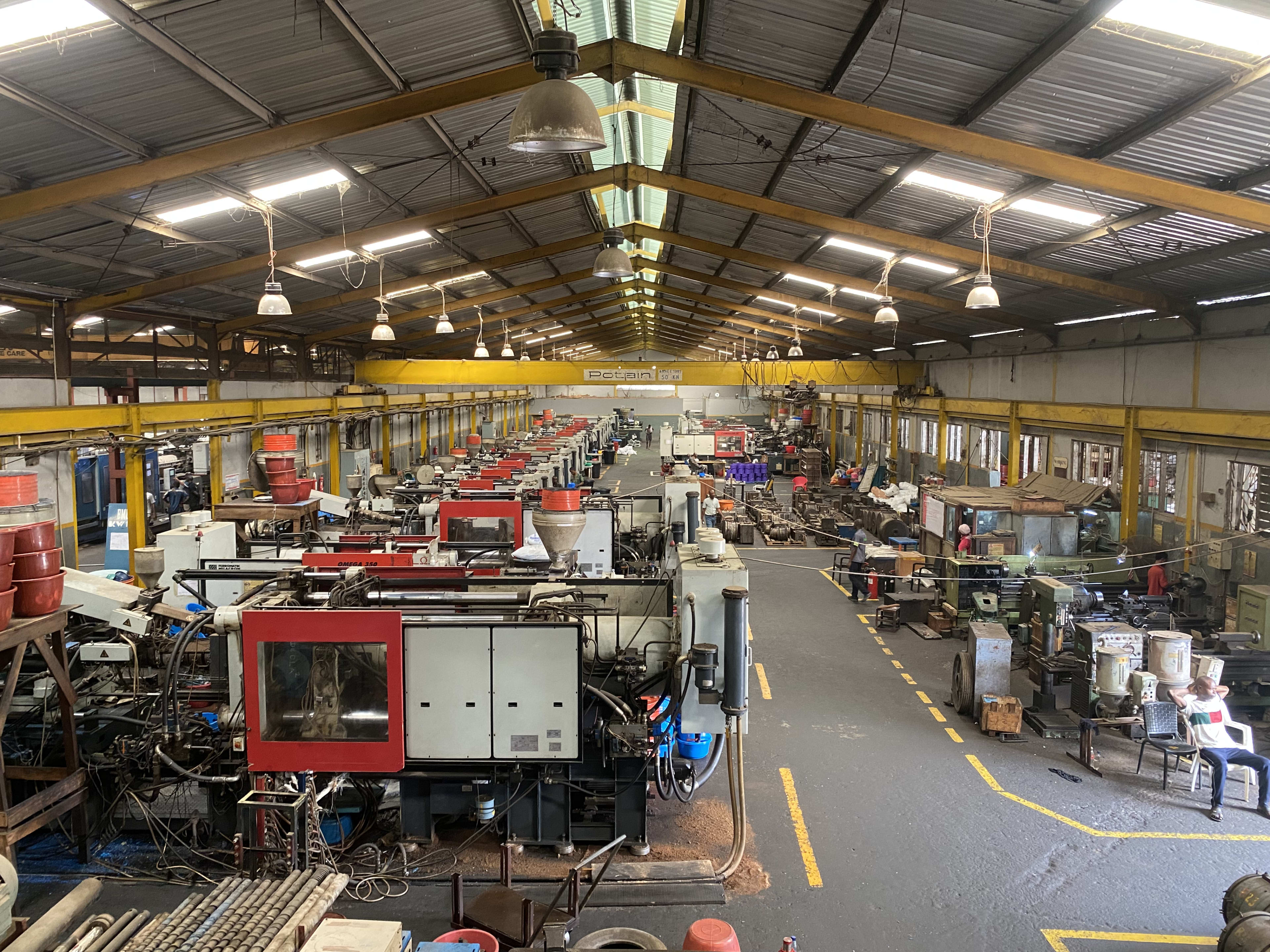 Black Horse Plastics production line