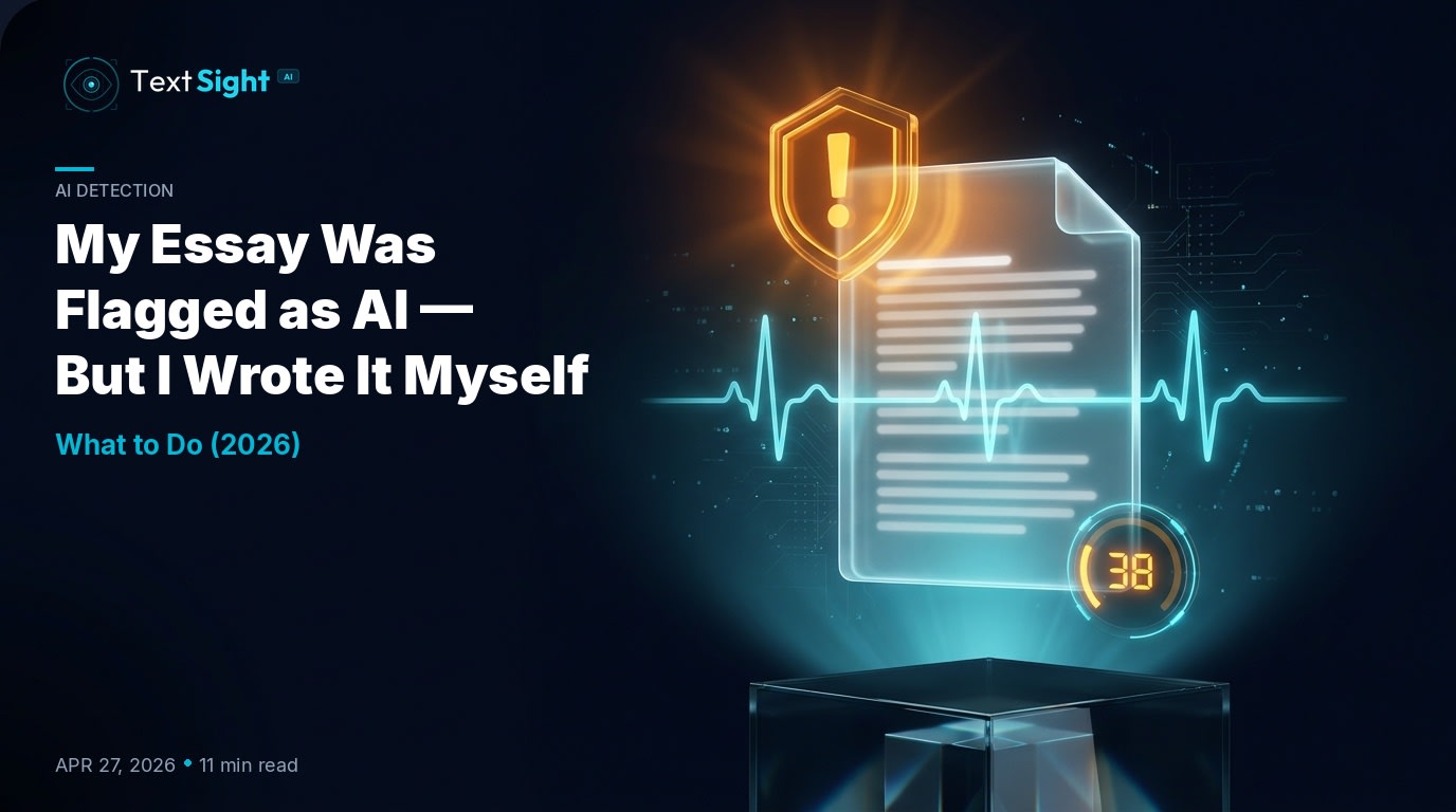 Essay Flagged as AI But You Wrote It? What to Do (2026)