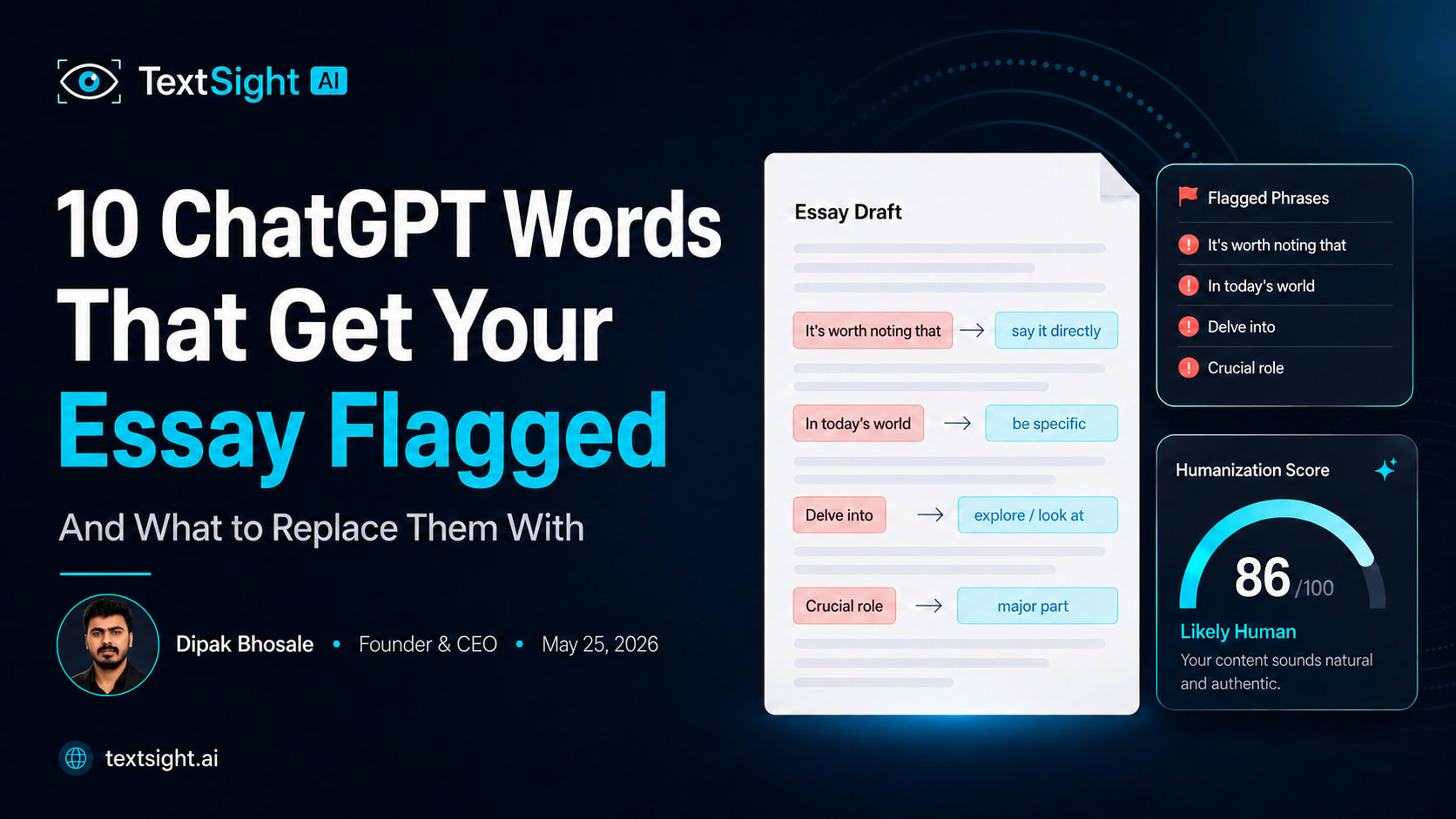 10 ChatGPT Words That Get Your Essay Flagged (And What to Replace Them With)