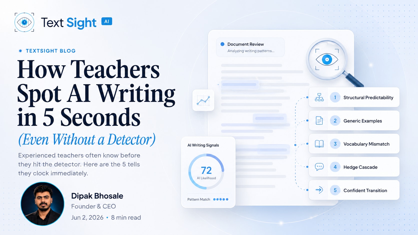 How Teachers Spot AI Writing in 5 Seconds (Even Without a Detector)
