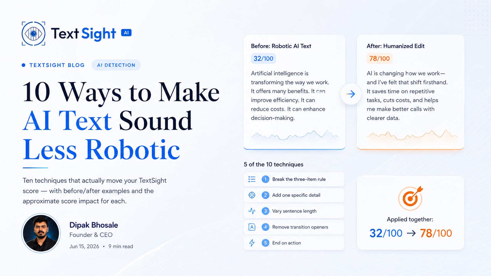 10 Ways to Make AI Text Sound Less Robotic (Tested on Real Samples)