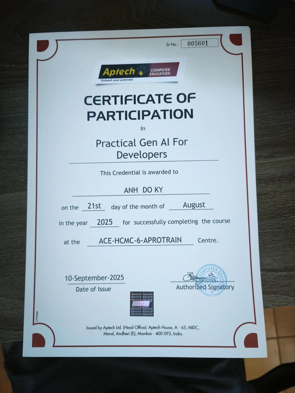 Practical Gen AI For Developers