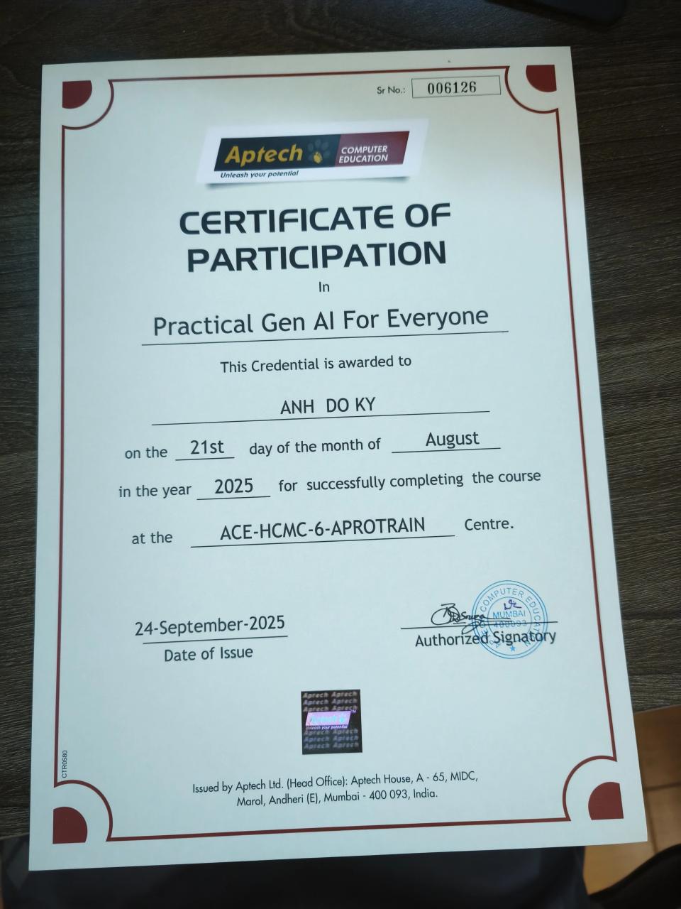 Practical Gen AI For Everyone