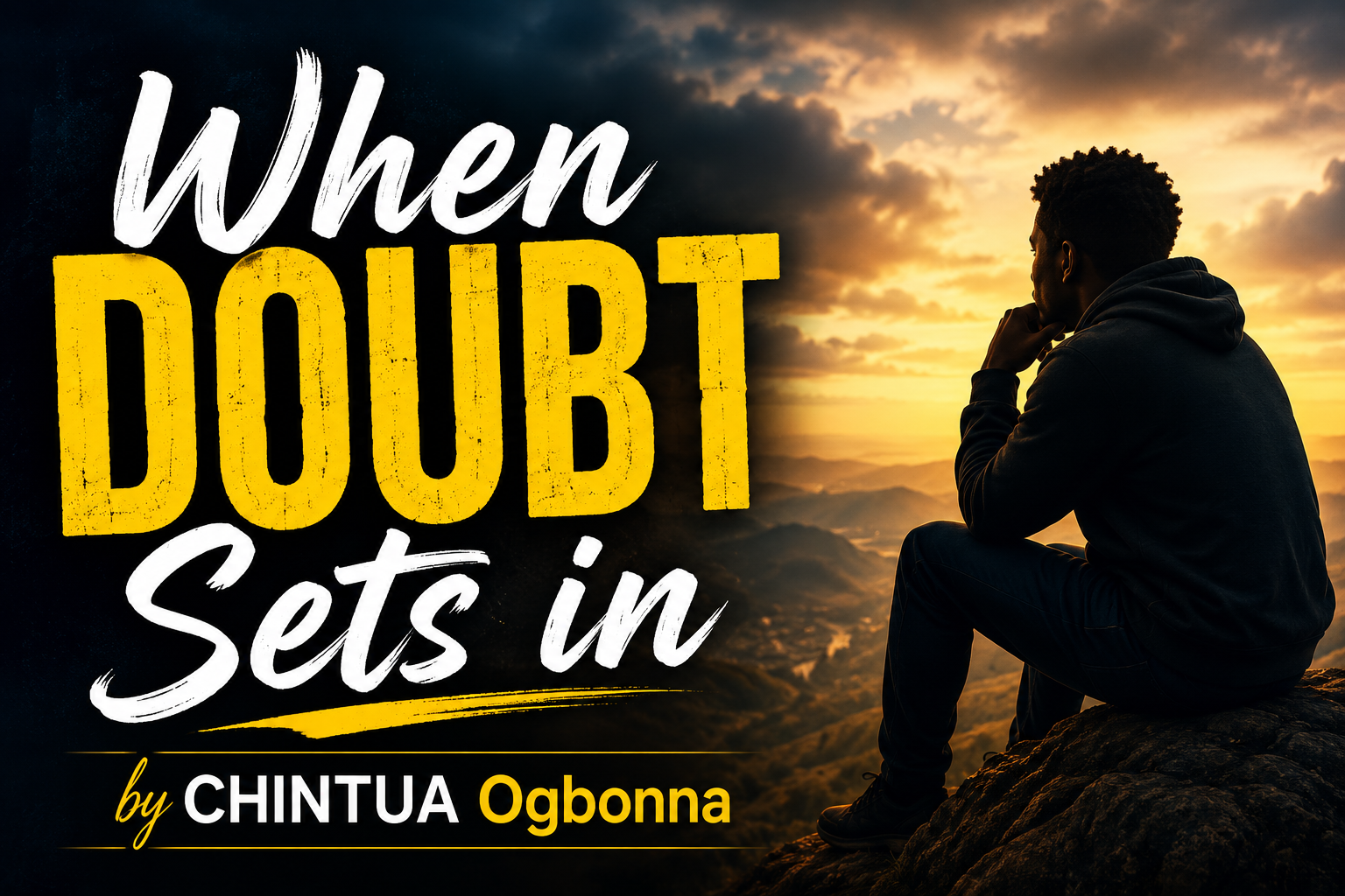 WHEN DOUBT SETS IN