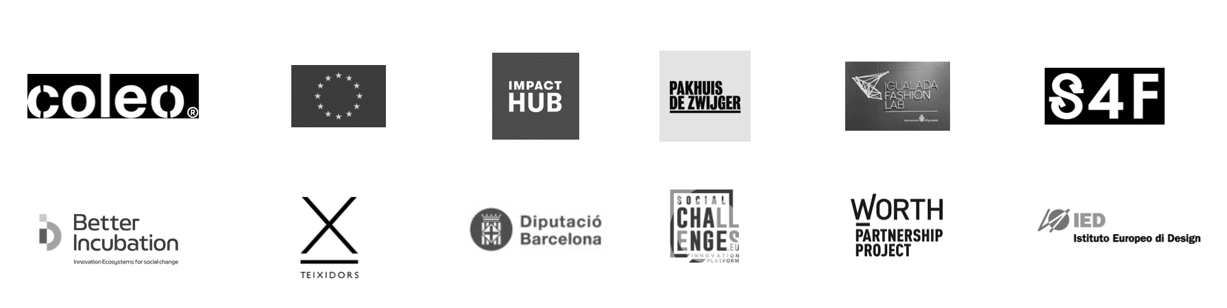 Accessibility fashion experts, logos of our clients