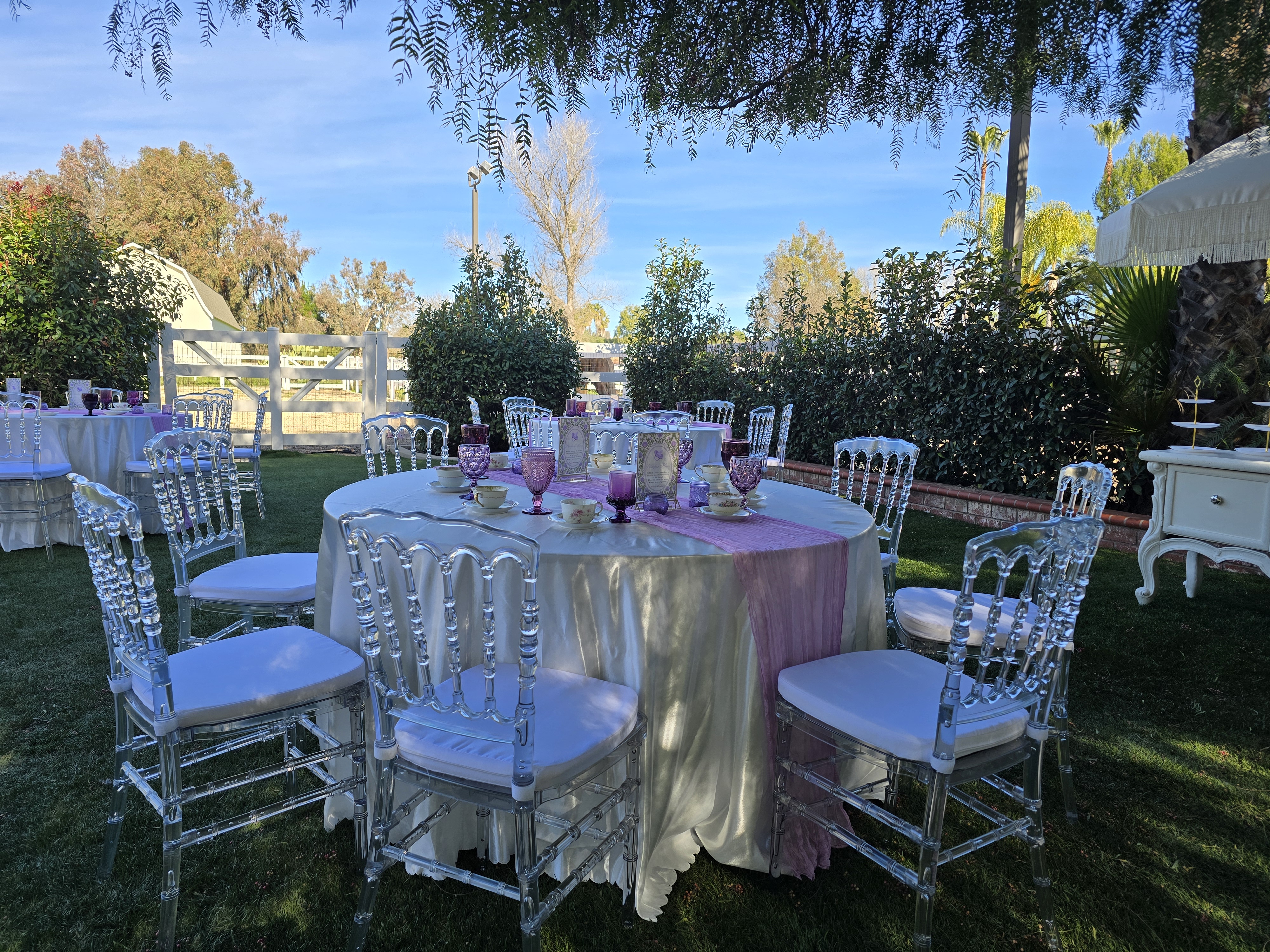 baby shower party setup San Diego