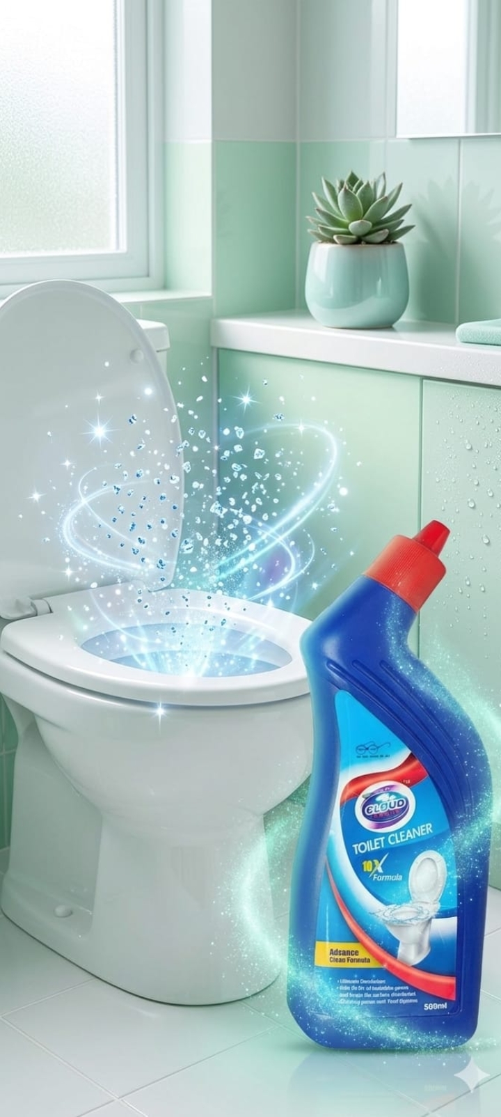 ✨ Cloud Toilet Cleaner