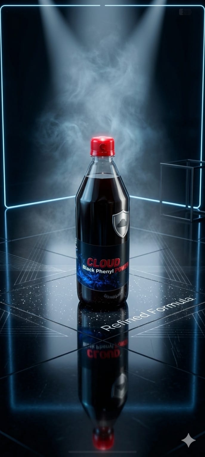 🛡️ Cloud Black Phenyl Power