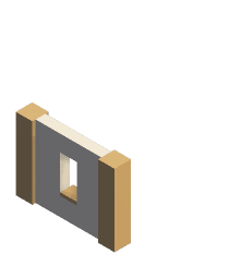 Wood Window Square Sill 01 2