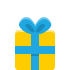 Present Small Yellow