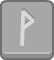 Rune Grey Tile Outline 008