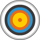 Target Colored Outline