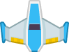 Player Ship1 Blue