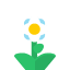 Tile Flower White