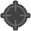 Crossair Black Outline