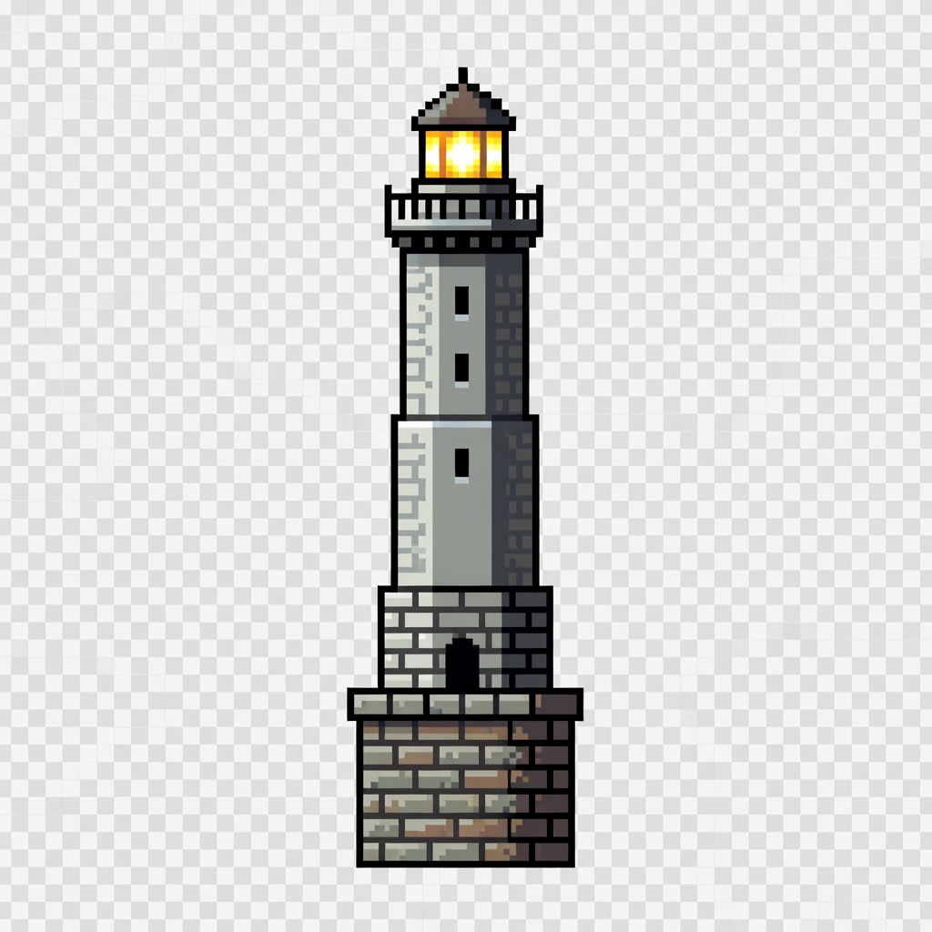Building Tower pixel art