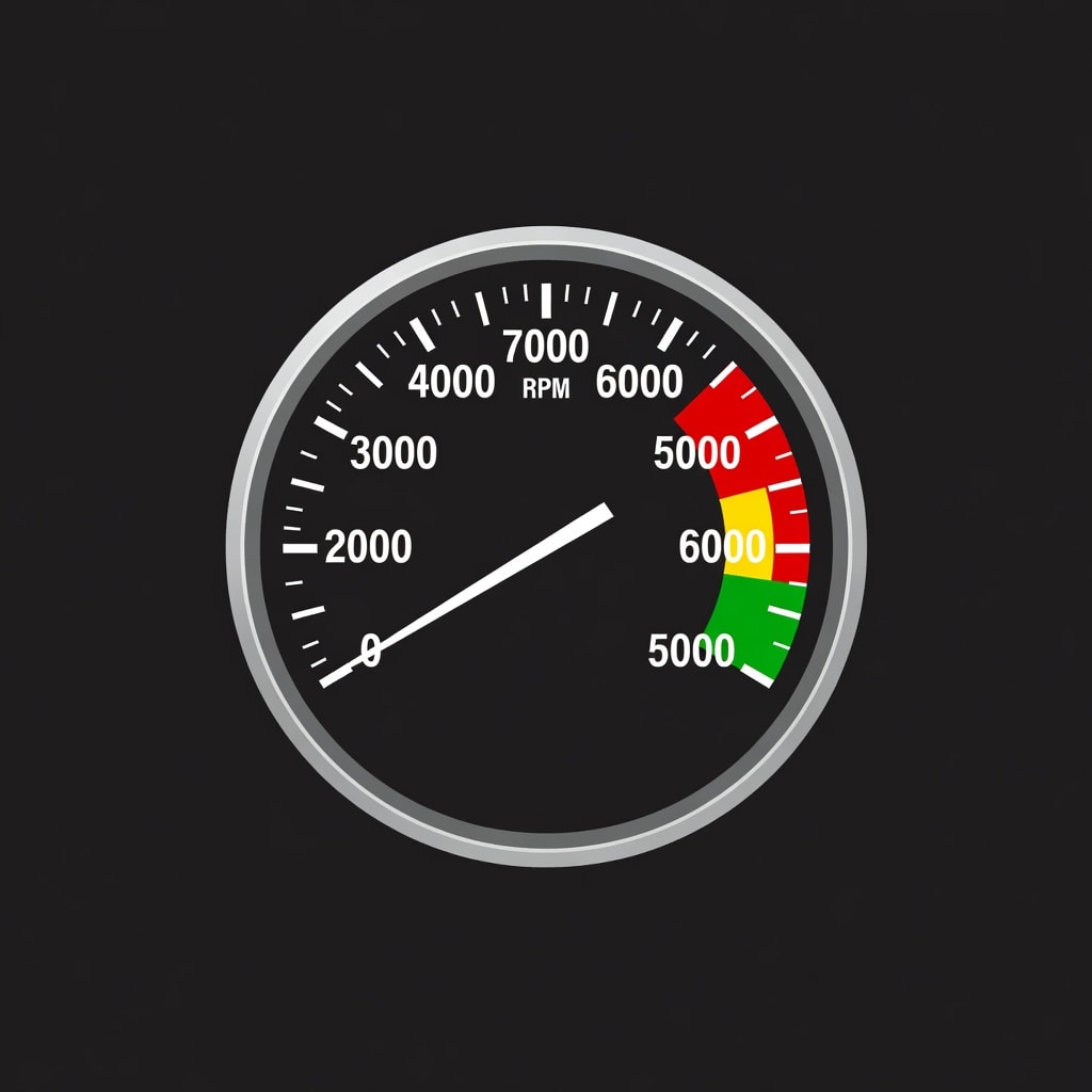 RPM Gauge Face