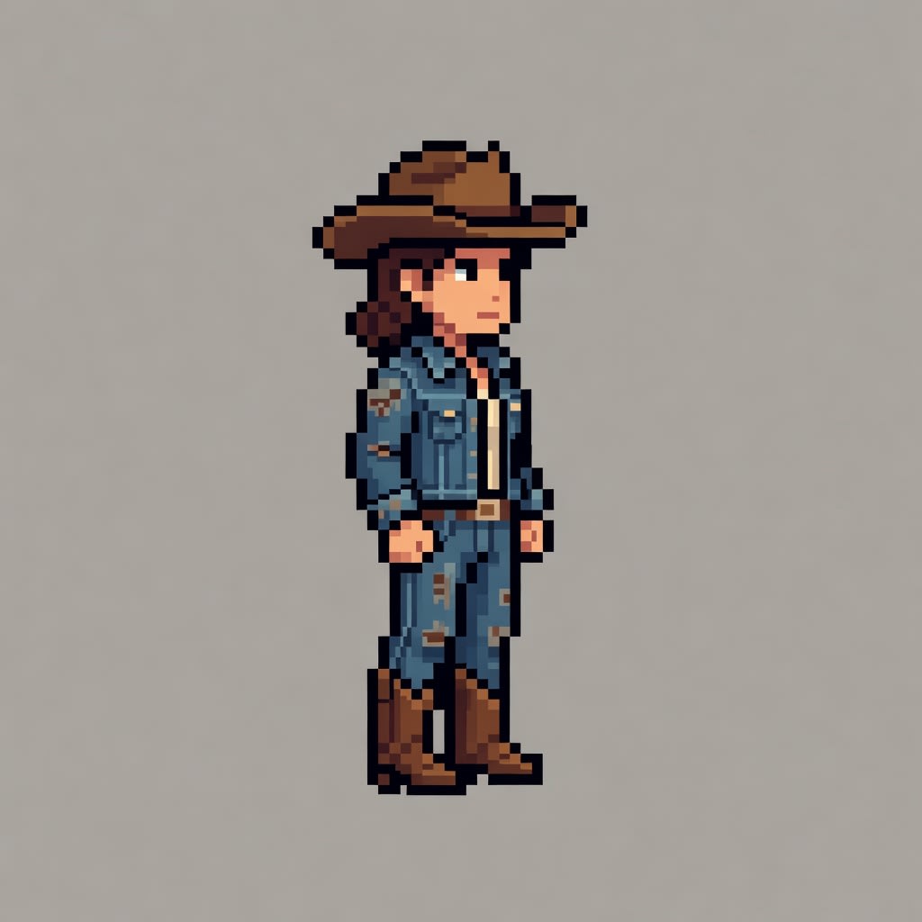 Player Cowgirl Sprite