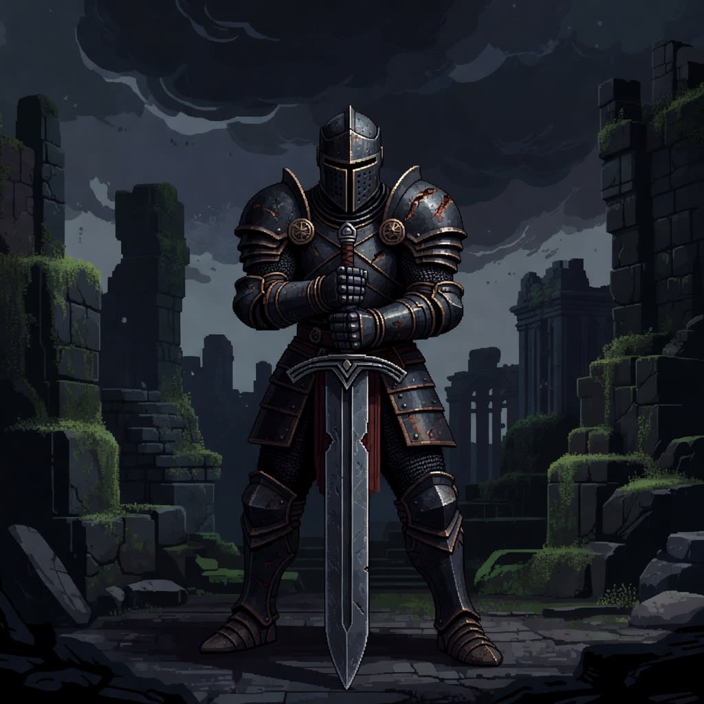 Knight Front Sprite
