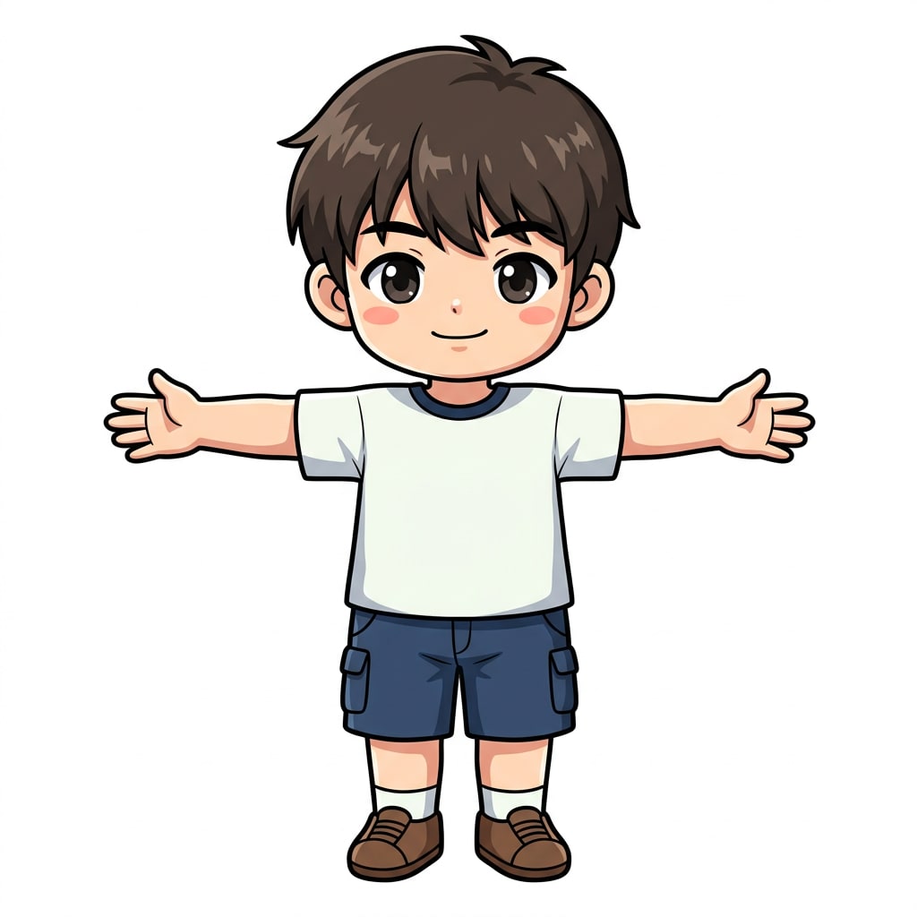 MapleStory Chibi Male - Base Concept