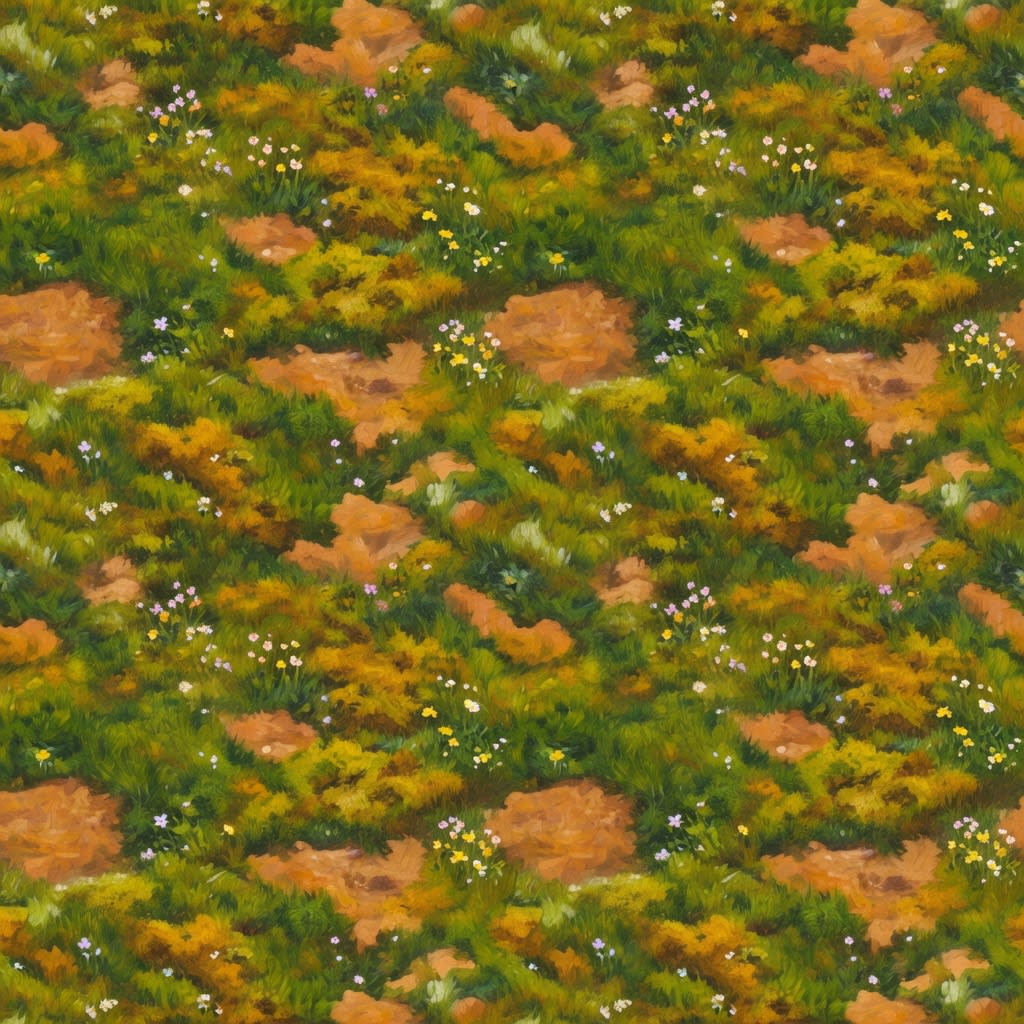 Painterly Ground Texture