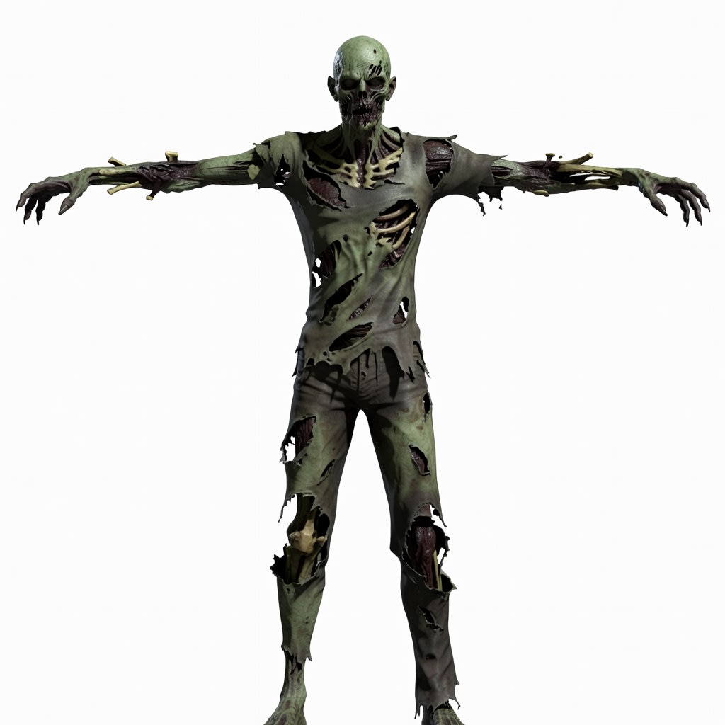 Zombie Character Concept