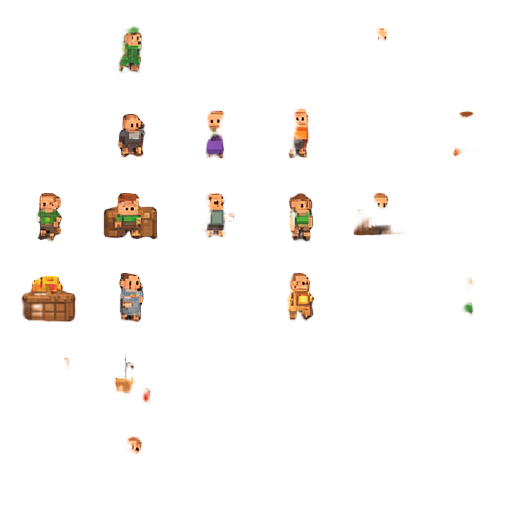 Separated Tileset Pieces