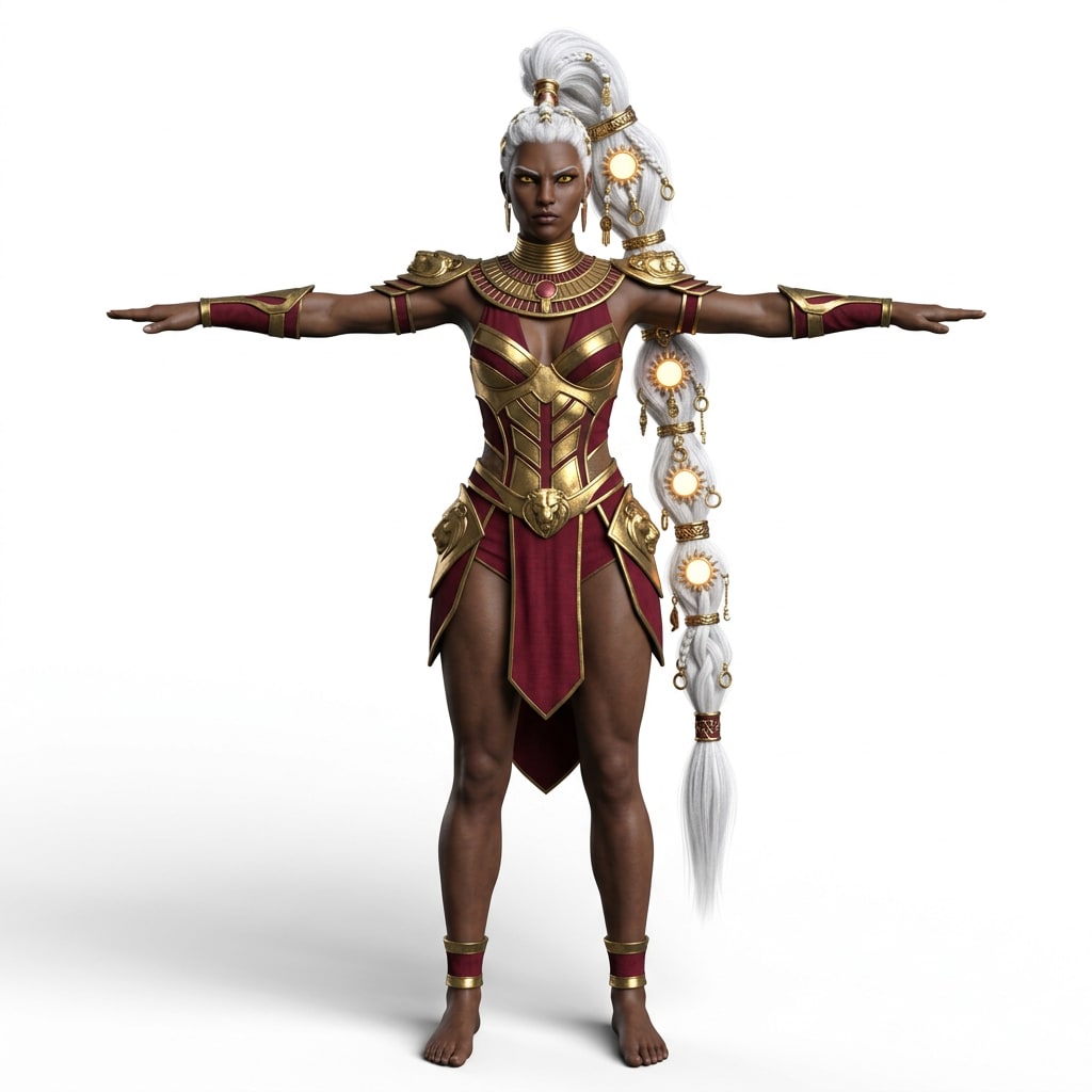 Sekhmet - T-Pose Concept