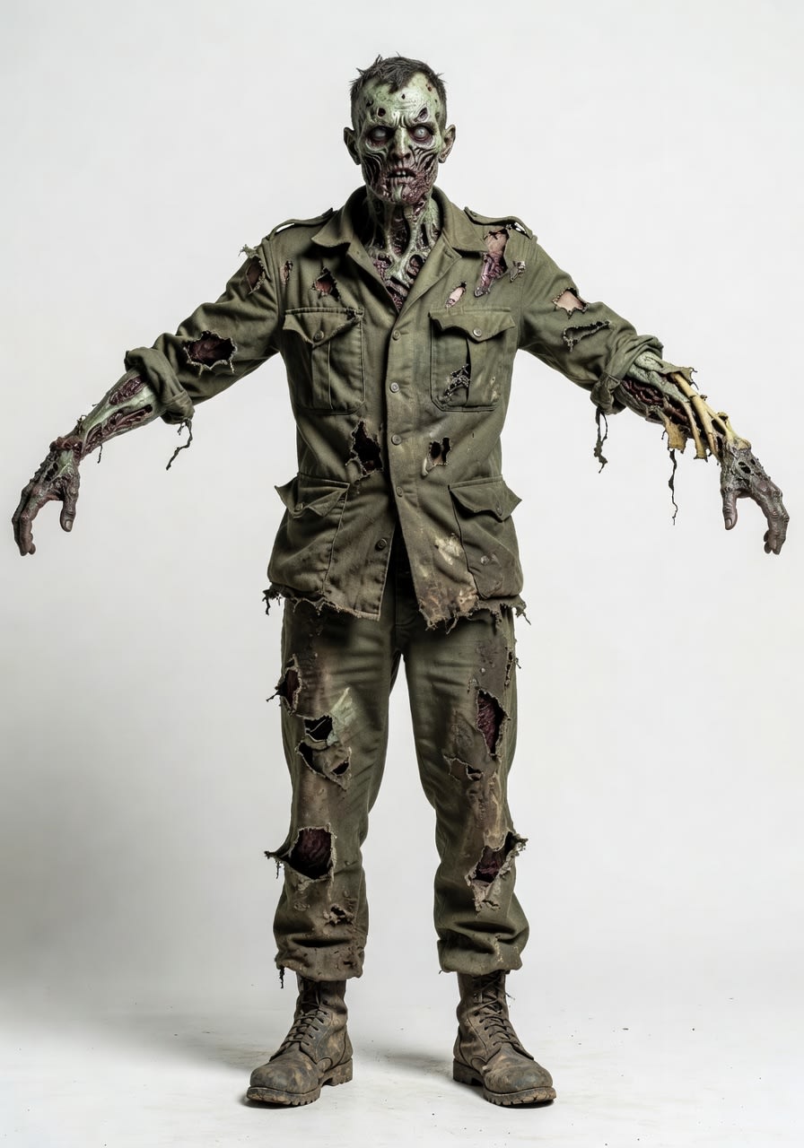 WW2 Zombie Soldier Concept