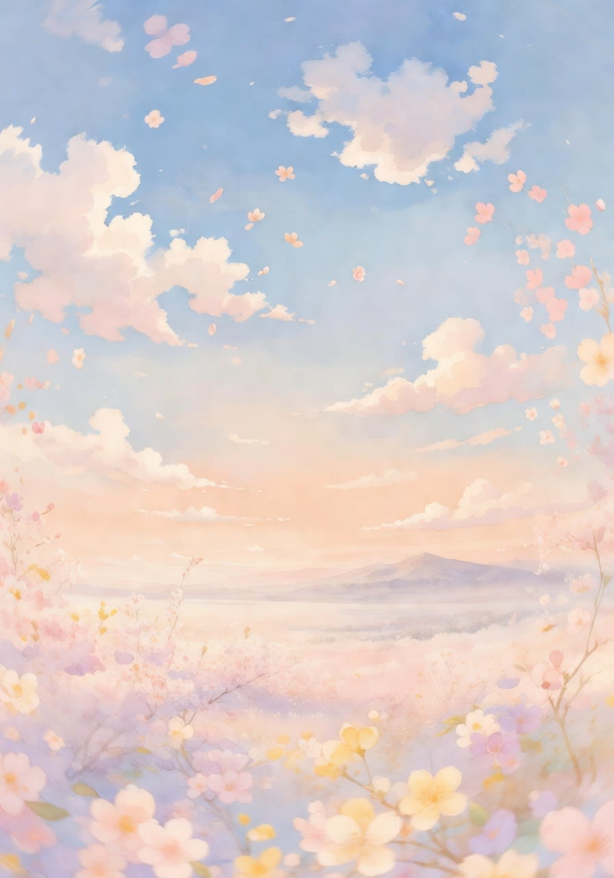 Spring Mountain Sky Panorama