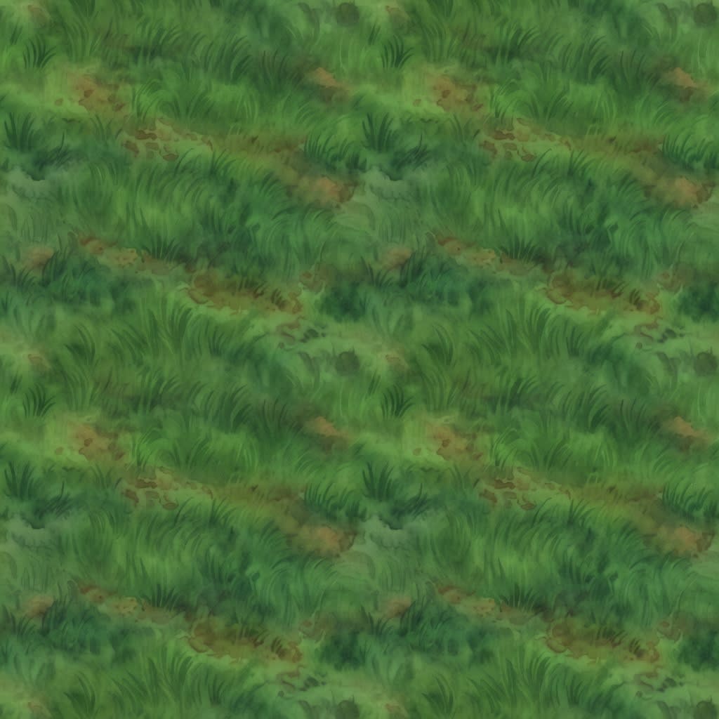 Painterly Grass Ground