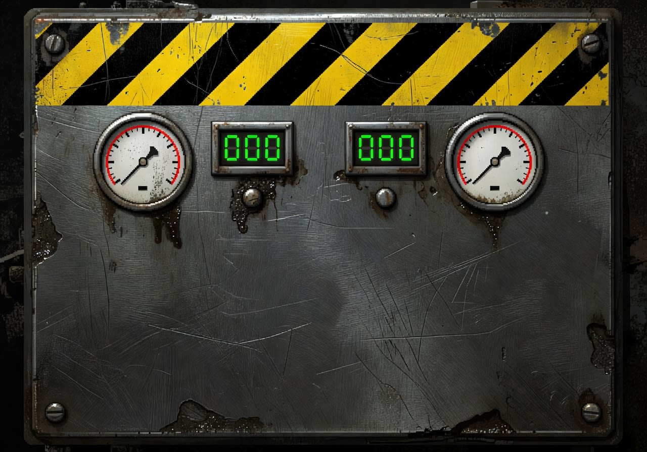 Pill Press Steel Panel